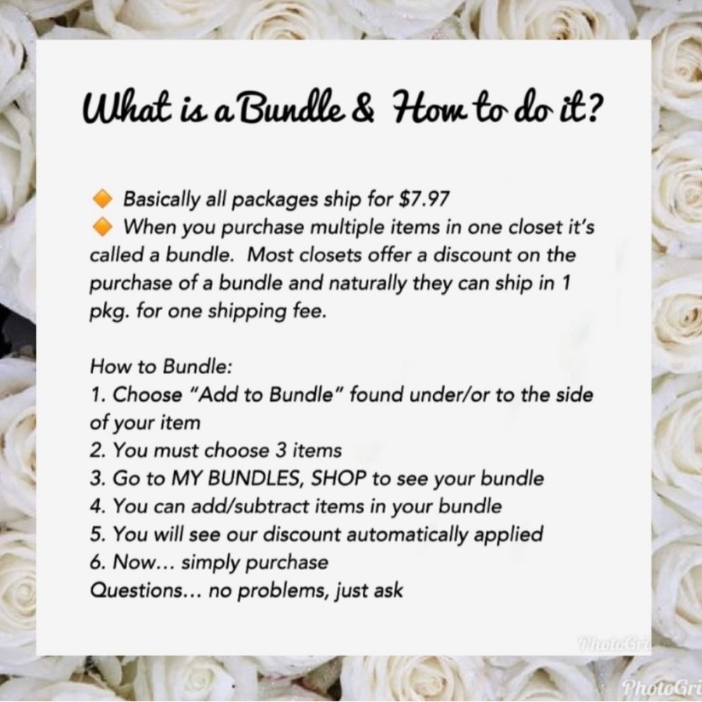 What is a Bundle and How do I do it?